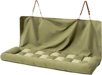 Honden Autostoelhoes - Reisbed Auto - Veilig Reizen - Waterdicht & Antislip - 124x45x49cm - Groen