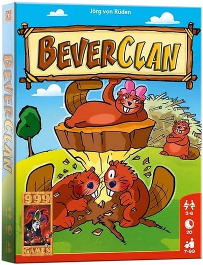 Kaartspel beverclan | 12 stuks