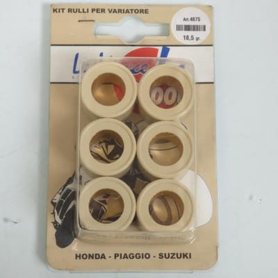 Galet rouleau de variateur Leovince pour Scooter Piaggio 250 Hexagon 2001 à 2017 23.8x18 18.5Grs Neuf