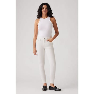 Levi's 721 High Rise Skinny Jeans Size: W27L32 | Skinny Outlet | Dames | Wit