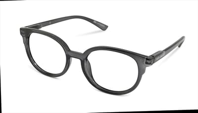 Leesbril Vista Bonita NOVA – Sterkte +0.00 - Kleur Midnight Blue – Met blauwlichtfilter – Trendy unisex montuur van uitstekende kwaliteit – Geen vermoeide ogen meer – Lichtgewicht – Fijne pasvorm dankzij flexveren – Inclusief briletui en doekje