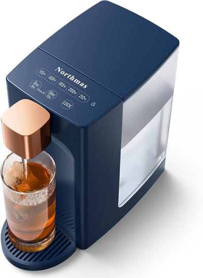 Elektrische Waterkoker met Instant Warmwaterdispenser - 5 Temperatuurniveaus, 4 Watervolumes