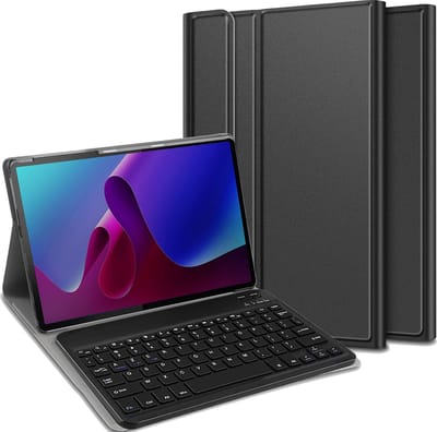 Cazy tablet Hoes met Toetsenbord geschikt voor Lenovo Tab P11 (2nd Gen) - AZERTY Bluetooth Keyboard Case - Zwart