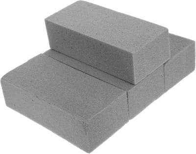 Bloem Foam Blokken - Steekschuim Stenen - Bloemstukken Maken - Snijdbaar Basis - 227 x 105 x 7 cm - Grijs