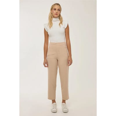 Naakte Strakke Hoge Taille Broek