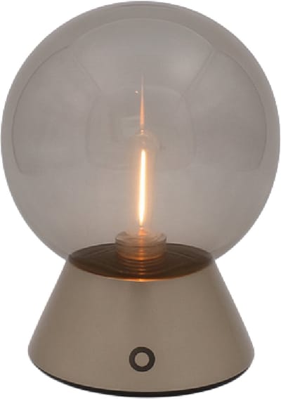 Luxus Europe - Tafellamp Touch Nora Goud - Draadloze LED Tafellamp Binnen - USB-C Oplaadbaar - Touchbediening - Dimbaar - 3 Lichtkleuren