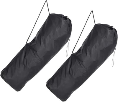 Kinderwagen Transporttas - Reisaccessoire Opbergtas - Reizen Winkelen Buitenactiviteiten - Robuuste Bescherming Vuil Kras - 116x50cm - Zwart