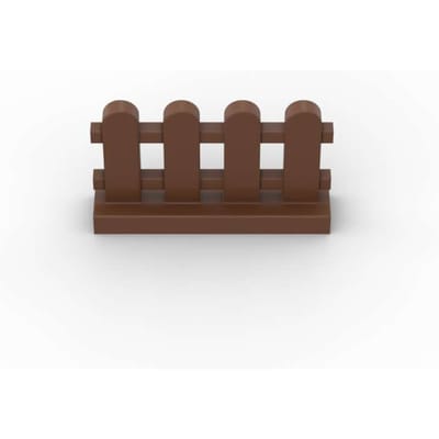 MIJN EIGEN CREATIE 10 STUKS 33303 1x4x2 Hek Palen Bouwstenen Set Piket Verbindingsstuk Deeltje Kinder Idee Speelgoed Kinder Verjaardagscadeaus