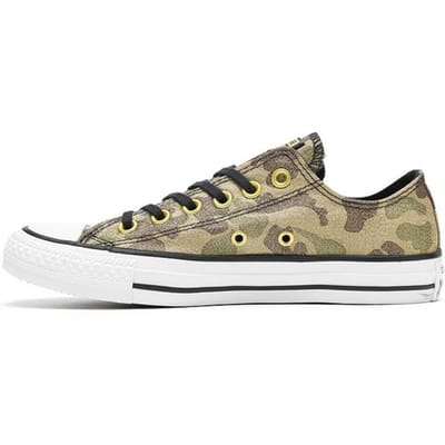 Converse Unisex All Star Ctas Ox Sneakers Goud/Kaki 559838C 36.5 beige