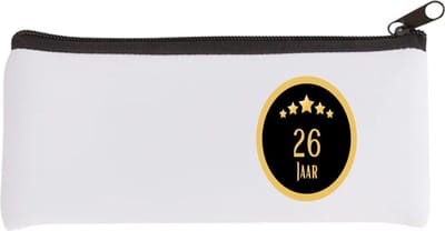 Akyol - 26 jaar Etui - Hoera 26 jaar - iemand die 26 jaar is geworden of 26 jaar lang een relatie hebben of getrouwd zijn - verjaardagscadeau - verjaardag - cadeau - kado - geschenk - gift - relatie - trouwdag - jubileum - 20 bij 9 cm