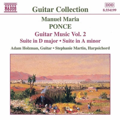 Adam Holzman & Stephanie Martin - Ponce: Guitar Music 2 (CD)