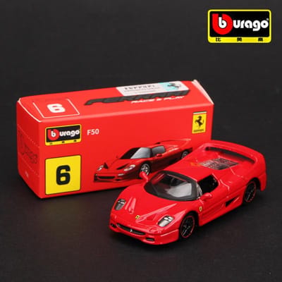 Bburago Ferrari Serie Meerdere Stijlen Sp3 F50 F12Tdf 488Gtb Laferrari Automodel Collectie Kinderen Kerstcadeau Speelgoed Voor Jongens