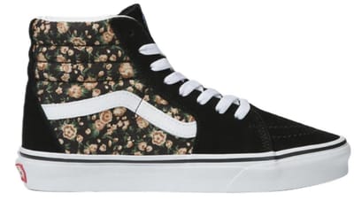 Vans Sk8-Hi Dames Sneakers Zwart – Leren High-Top Schoenen (VN0005U9BZW1) VANS Sneakers Vrouwen 41