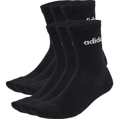 Adidas Linear Crew Sokken (6-pack)