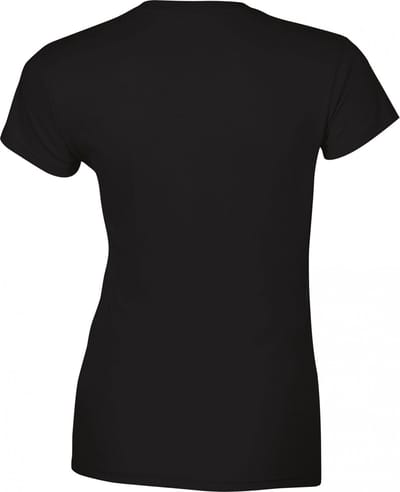 Gildan Softstyle® Fitted Ladies' T-shirt GI6400L - Black - XXL