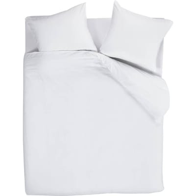 Beddinghouse Change dekbedovertrek - Effen - Tweepersoons - 200x200/220 cm - Wit