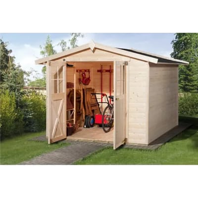 Weka Tuinhuis 316 - Onbehandeld - 254x194cm