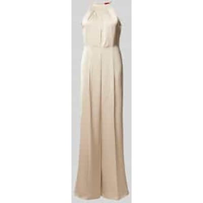Jumpsuit met platte plooien, model 'GREEN'