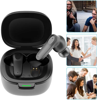 Ai-Vertaling Oordopjes In Realtime - Bluetooth-Vertaler Oordopjes - 139 Taal - Vertaalapparaat Voor Zakelijk Gebruik/Studie/Reizen
