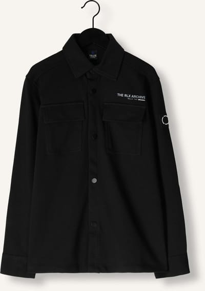 Rellix Shirt Jacket Rellix Twil Jassen Jongens - Winterjas - Zwart - Maat 164