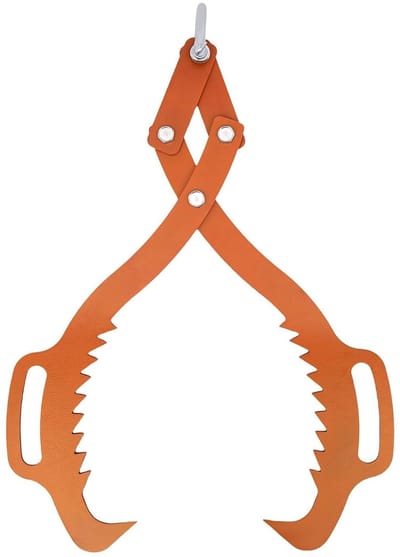 Boomstam Tang - Log Gripper - Hout Verplaatsen - 700 kg Trekkracht - Tot 533 mm - Oranje