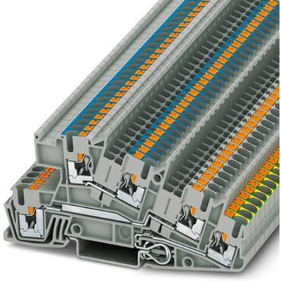 Insteek Aansluitblok PTI 2.5 PE/L/N 400V 24A - 3213950 [2 Stuks]