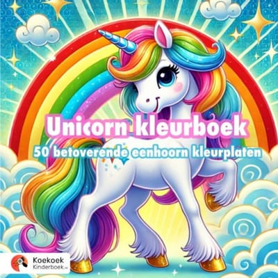 Unicorn Kleurboek - Koekoek Kinderboek