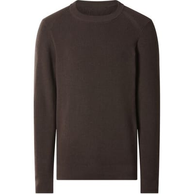 ESMARA MEN Heren gebreide trui (Bruin, S)