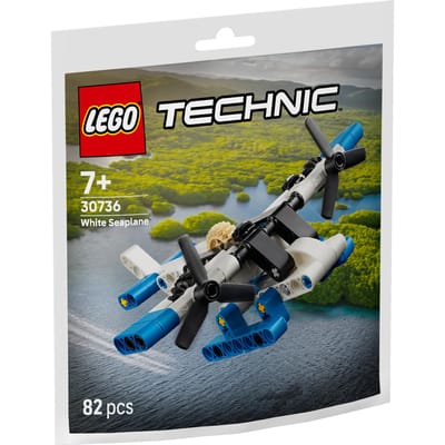 LEGO Technic - Wit watervliegtuig - 30736