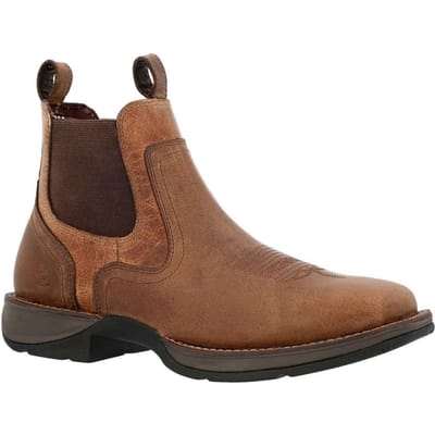 Durango Rode Dirt Rebel Leren Heren Old Town Bruin/Tan Enkelboots