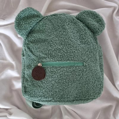 Rugtas teddy - rugzak - kinderen - teddybeer - teddy - peuter - kleuter - groen