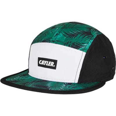 Cayler & Sons - C&S WL Green Jungle Camp Cap black/mc one size Snapback Pet - Zwart/Groen