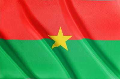 Vlag Burkina Faso| Burkinese vlag | Alle Afrikaanse vlaggen | 52 soorten vlaggen | 150x100cm