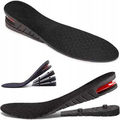 Verhoog je Lengte met 7cm: Comfortabele Inlegzolen voor Extra Lengte
