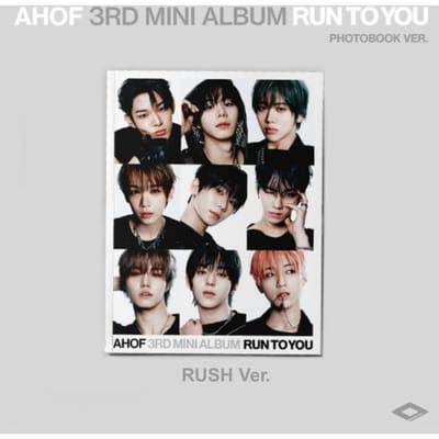 AHOF - [RUN TO YOU] 3ème Mini Album PHOTOBOOK Rush