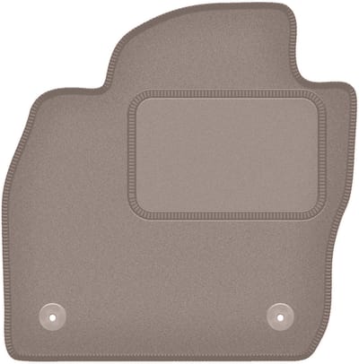 Beige bestuurdersmat voor: Volkswagen T-Cross crossover (2019-)