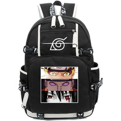 Anime Naruto sac à dos pour adolescents garçons filles retour à l'école sac à dos étudiant cartable hommes femmes loisirs Usb sacs de voyage sac à dos