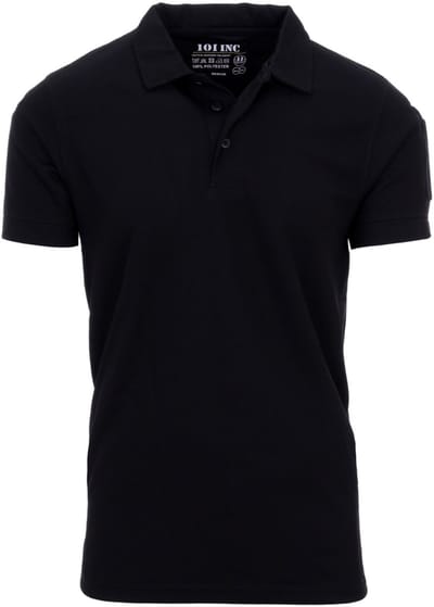 101 INC - Tactical polo Quick Dry (kleur: Zwart / maat: S)