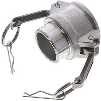 Camlock DN 40 (1 1/2'') Koppeling RVS met lasuiteinde (48.3 mm) Type B (AS) MIL-C-27487