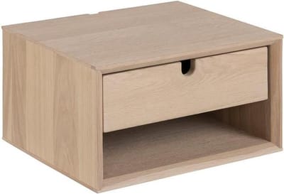 Giga Living Nachtkastje Dysta - Naturel - 37x32x21cm