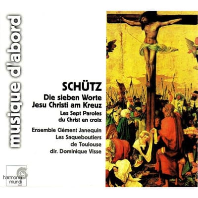 CD HEINRICH SCH?TZ, JAN WILLEM JANSEN, - Zeven Laatste Woorden van Christus op het C HMA1951255 Harmonia Mundi  Europa Klassiek Gebruikt black