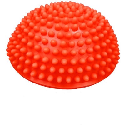 16cm Halve Bol Yoga Ballen PVC Dikke Opblaasbare Voet Fitness Ballen Massage Balans Training Bal Gym Pilates Oefening Fitness