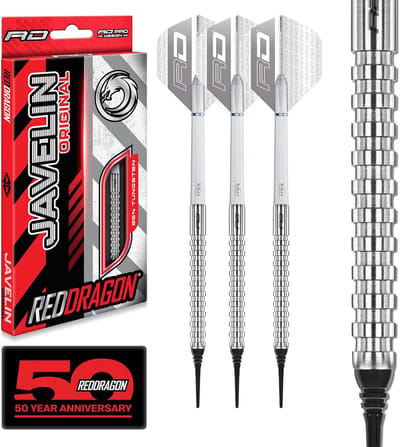 Softtip Tungsten Darts - Soft Darts Set - Dartspellen Spelen - Naadloos Ontwerp - 18g Barrel Gewicht - Zilver