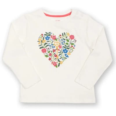 T-shirt met lange mouwen voor babymeisjes Kite Secret Garden