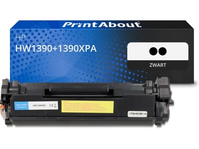 PrintAbout huismerk Toner HW1390+1390XPA (139X) Zwart Multipack Hoge capaciteit Geschikt voor HP