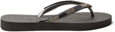 Lazamani - Fraser Beach Dames Slippers Black - Maat 35/36