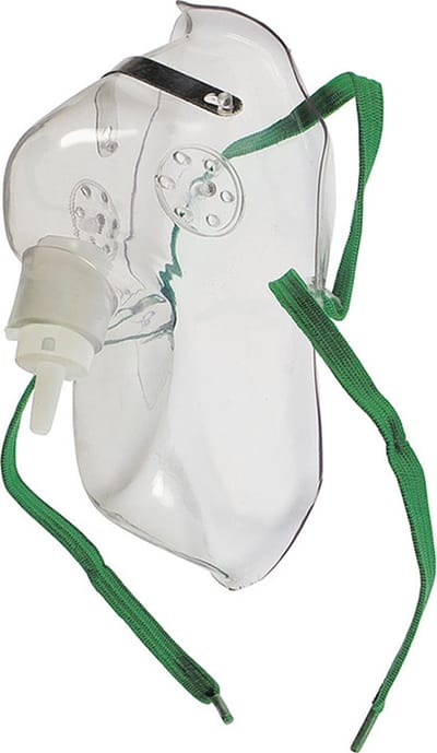 Wegwerp zuurstofmasker - voor volwassenen - zonder verbindingsslang