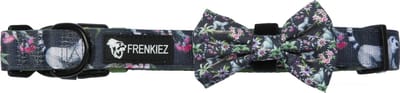 Frenkiez Halsband met Strik Maki Flower Small