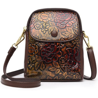 Sac à bandoulière tendance pour femme, sac pour téléphone portable, sac à bandoulière de style chinois, sac vertical pour mère, nouvelle collection automne gray