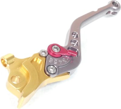 Levier frein gauche Replay pour Scooter MBK 50 Nitro 1997 à 2012 AS404-F / or/gris Neuf